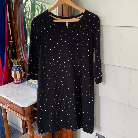 Soma Intimates Cotton Blend Nightgown Polka Dot - Picture 1 of 5